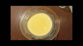 Crema Con Succo DArancia Italian Orange juice cream [upl. by Tatum323]