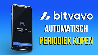 BITVAVO AUTOMATISCH PERIODIEK CRYPTO KOPEN  DCA Bitcoin en andere crypto via Bitvavo [upl. by Penoyer509]