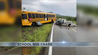 Man fighting for his life after collision with Sahuarita school bus [upl. by Janyte]