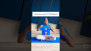 ACTIVATE 7 CHAKRAS FOR HEALTH yoga yogasana healing energy motivational astral nadi diy [upl. by Hedvige582]