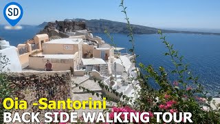 Oia Santorini Greece Virtual Walking Tour [upl. by Latonia]