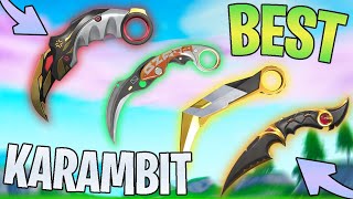 Ranking Every KARAMBIT in VALORANT From Worst to Best [upl. by Pablo]