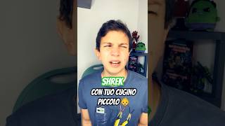 GUARDARE SHREK CON TUO CUGINO PICCOLO 👶😂  Alessandro Vanoni comedy [upl. by Anikahs]