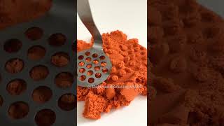 Very Satisfying and Relaxing Kinetic Sand ASMR  32 Crunchy Sand shorts kineticsand [upl. by Blunt]