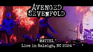 Avenged Sevenfold  Mattel  LIVE 2024 4K VIDEO RALEIGH NC avengedsevenfold a7x live [upl. by Ingraham]