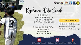 EPISOD 93 KEJOHANAN BOLA SEPAK 8 SEBELAH MPSR ZON PAKA  2024  PIALA PUSINGAN FOCAL PERSON DUNGUN [upl. by Dhiren]