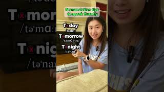 Basic English English pronunciation tips learnenglish english everydayenglish [upl. by Dnomal]