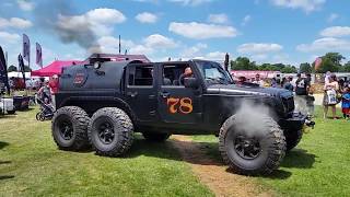 Steam Powered Jeep JK 6x6 [upl. by Kcered]