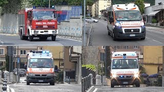 Lumezzane Emergency Day 2018  Vari mezzi di soccorso in emergenza [upl. by Nereids]