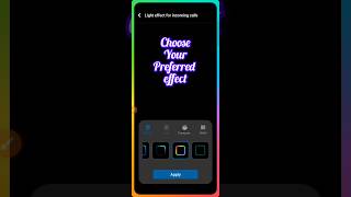 Enable screen edge light during incoming calls screen edge light incomingcall techsenseop [upl. by Job870]