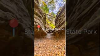 Fall Colors at Starved Rock State Park Illinois [upl. by Aserehtairam]