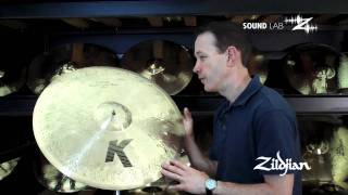 Zildjian Sound Lab  22quot K Custom Dark Complex Ride [upl. by James178]