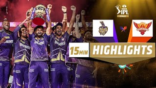 IPL 2024 Final HIGHLIGHTS KKR VS SRH [upl. by Adnorahc312]