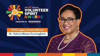 Who is Dr Valerie Mason Cunningham The 2024 Volunteer New York Legacy Award Winner [upl. by Neeham]