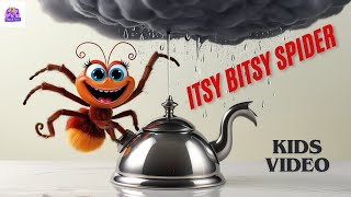 ITSY BITSY SPIDER I KIDDLE PLAY I KIDS VIDEO I NURSERY RHYME [upl. by Adamis]