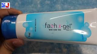 Fash x Gel Face wash  Dermatologist Recombeded oily skin acne  Best Face wash Review Hindi [upl. by Ecnesse460]