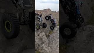 Competition 110 scale Rc crawler amp upgraded 110 scale Rc FTX Mauler buggy up the wall [upl. by Nirak]