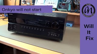 Onkyo receiver will not start [upl. by Grantley970]