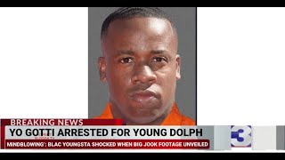 Yo Gotti Arrested For Young Dolph At Angela Simmons Party Raided Big Jook Footage LEAKED [upl. by Anifled]