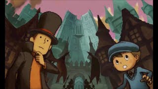 Professor Layton vs Ace Attorney  100 Walkthrough  Part 11 Town Centre [upl. by Yelkao]