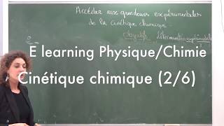 Cinétique chimique 2  simplifier la cinétique détermination dordre [upl. by Franky918]