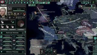 Hoi4 TNO Speers Germany Pt 2 timelapse [upl. by Dygert]