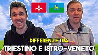 DIFFERENZE tra TRIESTINO e ISTROVENETO  MODI DI DIRE [upl. by Aihsemat]