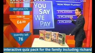 Andy Hodgson plays You Say We Pay on Bid TV [upl. by Pamelina]