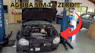 Gm Corsa GL 14 EFI 1993  Motor funcionando perfeito  Ordem de ligação das mangueiras de Vácuo [upl. by Siegler]