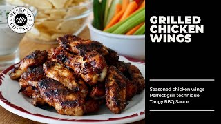 GRILLED CHICKEN WINGS  How to make em perfect [upl. by Ennahgiel668]