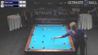 Ga Young Kim v Laura Smith Ultimate 10 Ball Championships 2013 [upl. by Semaj523]