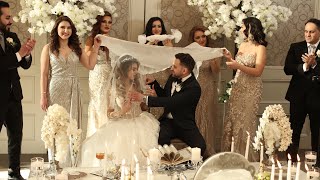 Persian Wedding Ceremony Sharareh amp Ali  March 2023 عقد ایرانی  پیوند زناشویی  سوگند پیمان [upl. by Gadmann]