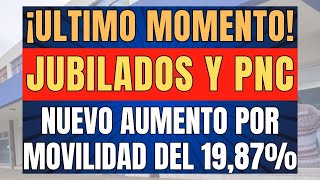 ⚡Nuevo AUMENTO por MOVILIDAD del 19 EN DICIEMBRE 2024 🎁🎄 JUBILADOS y PENSIONADOS Anses [upl. by Eal]