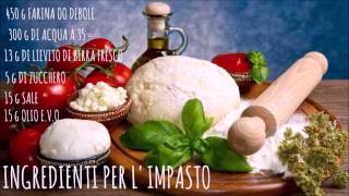 Come fare la pizza in teglia o al taglio a casa  ricetta semplice e veloce [upl. by Bel]