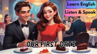 Our First Date  Improve Your English Listening Skills  Speaking Skills  English Stories [upl. by Ripley]