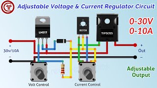 030v 010A variable power supply Adjustable voltage and current [upl. by Ewell]