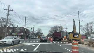 Driving through Rockaway boulevard Queens New York [upl. by Ahsienel]