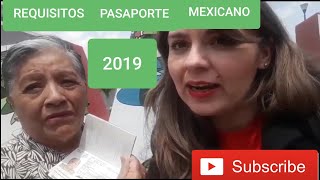 Pasaporte mexicano 2019 [upl. by Eire]