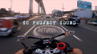 POV SC PROJECT SOUND  CFMOTO 450SR [upl. by Herschel]