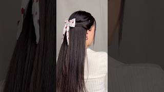 Easy and quick hairstyles for long hair 😍♥️ hairstyle hairtok hairtutorial hair explorepage [upl. by Shivers]