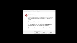 How to fix Counter Strike Microsoft Visual C Runtime Library Assertion Failed [upl. by Bluhm]