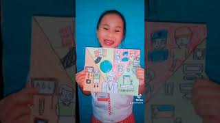 Draw and Tell drawing art kindergarten contest 2ndplace bestmoments thankyoulord [upl. by Bramwell]