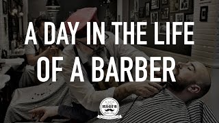 Hagis Barber Shop A Day in The Life International Version [upl. by Stephannie]