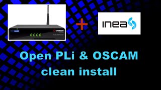 Octagon SF8008m  OpenPLi clean install and OSCAM installation [upl. by Llerdnam]