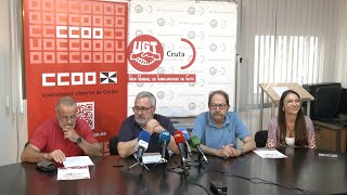 CCOO y UGT defienden la reducción de la jornada laboral a 375 horas [upl. by Nita]