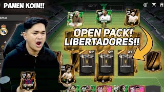 OPEN PACK LIBERTADORES TOP UP 2 JUTA DEMI ZICOGARRINCHA 103 PANEN KOIN CUYYY  EA FC MOBILE 25 [upl. by Nylesoj137]