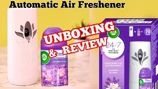 Airwick Freshmatic Auto SprayAirwick essentials mist Airwick Freshmatic refill how to use hindi [upl. by Chic]