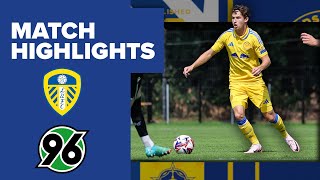 Highlights  Leeds United v Hannover 96 [upl. by Harewood]