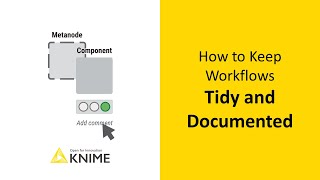 How to Keep Workflows Tidy and Documented [upl. by Salchunas199]