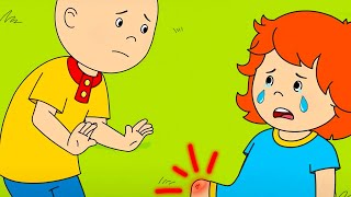 Caillou Hurts Rosie  Caillou Cartoon [upl. by Novonod117]